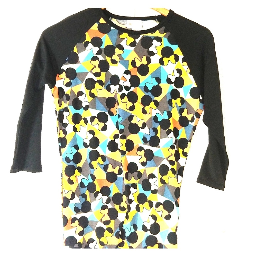 NWT (LulaRoe) RANDY Minnie Mouse print XS